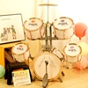 儿童架子鼓玩具初学者女孩家用练习打鼓乐器宝宝2-6岁3生日礼物男