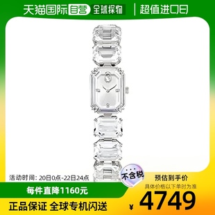 日本直邮Swarovski施华洛世奇 手表女款不锈钢表水晶表带5621