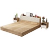 板式床双.5米现代简约箱箱床，1.8m1人床榻榻米，1.2t单人床高体储物