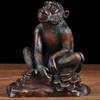 铜十二生肖猴摆件招财猴子，摆设工艺品客厅，玄关装饰品属猴商务