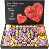 德芙巧克力礼盒装情人节520送浪漫女友生日，闺蜜零食糖果创意礼物
