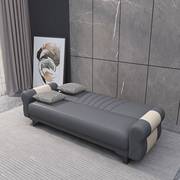 小户型多功能布艺沙发客厅双人，位简易两用可折叠懒人，科技布沙发(布沙发)床