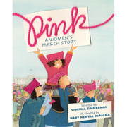 英文原版pink精装粉红色virginiazimmerman关于女性赋权，的令人愉快的多代图画书，少儿趣味英语绘本儿童书籍