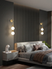 全铜卧室床头壁灯设计师款客厅沙发背景墙奶油风房间葫芦氛围灯