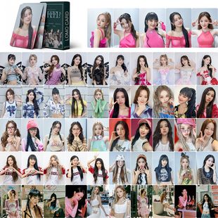55张gidleifeel专辑，小卡韩流女团卡片，kpoplomo收藏卡宋雨