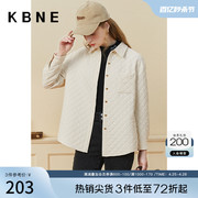 衬衫女今年流行的漂亮小衫kbne2023冬季加厚长袖时尚洋气上衣