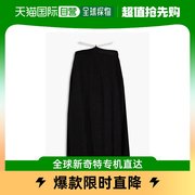 香港直邮潮奢lekasha女士纱质-麻质长款半身裙