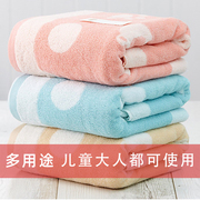 浴巾纯棉吸水夏季成人新生儿，宝宝超柔软儿童，婴儿毛巾被加厚长方形