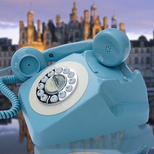 电话机欧式复古家用仿古创意，座机老式电话，办公古董美式时尚话机