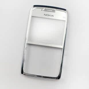 诺基亚手机外壳 NOKIA E71前壳 面板 带镜面 白色 版