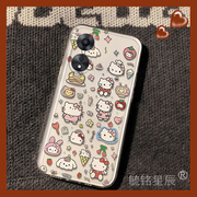 卡通hellokitty适用oppoa57手机壳a58透明的a58x硅胶套，kt猫a56可爱a55a53日系a52简约a36超火a57t女a56s