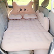 车载充气床汽车用品充气床垫suv轿车后排旅行床植绒气垫床充气垫