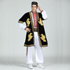 广场舞新疆舞蹈服装舞长马甲晚男款男士套装表演服舞维族团体会
