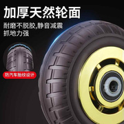 万轮重型手推车轮子大全，5寸6寸8寸静音，橡胶轮向万向脚轮板车滑轮