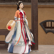 茵卡蕾原创改良汉服女国风复原款传统服饰，春夏季