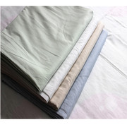 床单单件纯棉小斜纹染色布外贸出口尾货价加厚布料150cm
