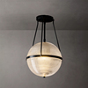 美式复古工业风玻璃吸顶灯 法式设计师创意卧室餐厅睡房个性灯具