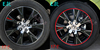 专用于本田杰德 轮毂贴轮毂碳纤维贴纸防刮伤汽车装饰改装车轮贴