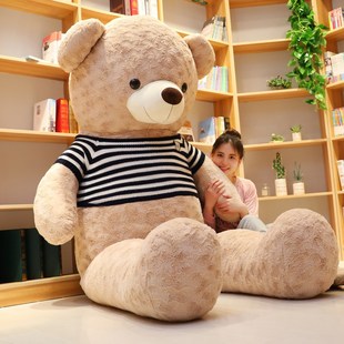 大号熊公仔(熊公仔)超大布娃娃，毛绒玩具抱抱熊，泰迪熊猫玩偶送男女生日礼物