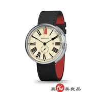 日本newgate男款英伦，复古独立小秒大表盘，日历皮带商务手表