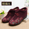 老北京布鞋女老人棉鞋冬季中老年，加绒保暖奶奶鞋防滑软底妈妈棉鞋