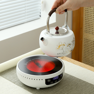 电陶炉煮茶器家用煮茶炉小型烧水壶泡茶煮茶壶电磁炉电热炉
