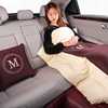 汽车抱枕被子多用v腰枕头枕一对脖子空调，被四件套车内靠