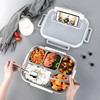 304不锈钢保温饭盒学生大容量上班族方便携带非卡通陶瓷碗餐具