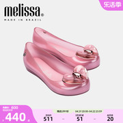 Mini Melissa时尚简约可爱鱼嘴中童平底休闲单鞋果冻鞋33729