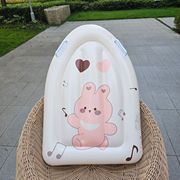 浮板充气冲浪板儿童浮排水上戏水玩具坐骑浮床学游泳圈训练打水板