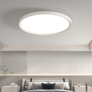 圆led现代简约卧室灯极简创意，三防过道阳台厨房卫生间书房吸顶灯