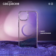 殼空間原创紫色闪粉流沙透明适用苹果15iphone14promax苹果13pro手机，壳个性12高级感防摔保护壳小众