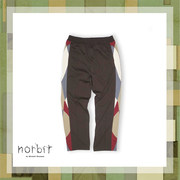 Norbit 山系机能运动裤 防泼水高弹力面料休闲裤拼接色长裤裤子