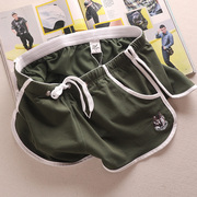 春季潮流设计宽松棉质男士阿罗，裤青年男生，运动短裤家居裤睡裤