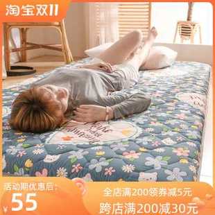 折叠床垫地垫加厚榻榻米睡觉打地铺儿童游戏垫婴儿爬行床边防摔垫