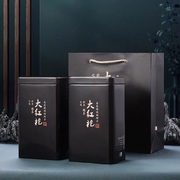 武夷岩茶大红袍茶叶礼盒250g罐装炭焙浓香乌龙茶春茶岩茶肉桂