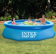 INTEX水池儿童游泳池成人便携简易别墅家庭充气加高加厚戏水鱼池