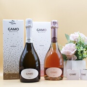 买一送一香槟杯#意大利Gamo卡摩莫斯卡托moscato甜白起泡葡萄酒