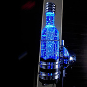LED七彩水晶酒瓶变色装饰壁灯 酒吧咖啡吧台氛围展台气氛情调灯具