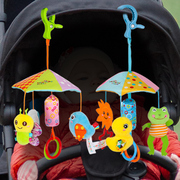新生儿推车挂件摇铃婴儿宝宝，车载安全座椅，床铃安抚挂饰0-1岁玩具