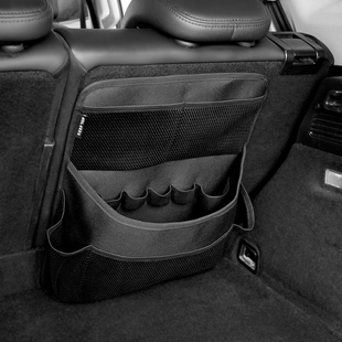 汽车座椅背收纳袋皮革加厚置物袋车载后备箱挂袋，储物箱网兜通用款