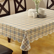 pvc防水桌布餐桌桌，布防油耐热圆桌，台布长方形茶几布