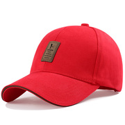 帽子男棒球帽夏季户外男士韩版遮阳帽高尔夫红色夏天网红款鸭舌帽
