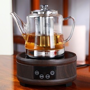 雅风耐高温玻璃烧水茶壶家用加厚电磁炉煮茶壶不锈钢过滤冲泡茶器
