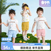 女宝宝夏装套装一岁婴儿短袖夏款童装，小儿童两件套夏女童(夏女童)夏季衣服