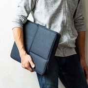 日本sanwa山业电脑包内胆包15.6寸14适合苹果macbookair保护套，笔记本包13.3英寸pro多隔层笔记本手提包