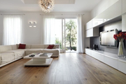 大自然金钢柚木纯实木地板，防古家用卧室轻奢北欧简约风格