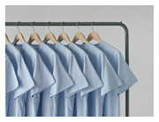 夏季220克精梳棉淡蓝色浅蓝色婴儿蓝纯棉短袖T恤男女常规标准