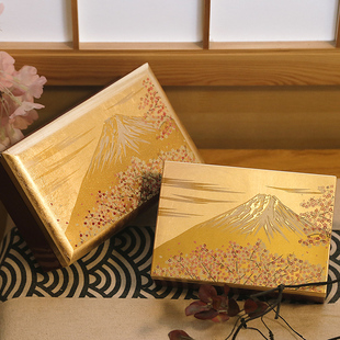 日本进口山中漆器首饰盒珠宝盒，嫁妆日式高端乔迁结婚礼物生日女生