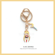 崎二美少女战士系列钥匙扣，包包挂件可爱动漫少女风送闺蜜礼物